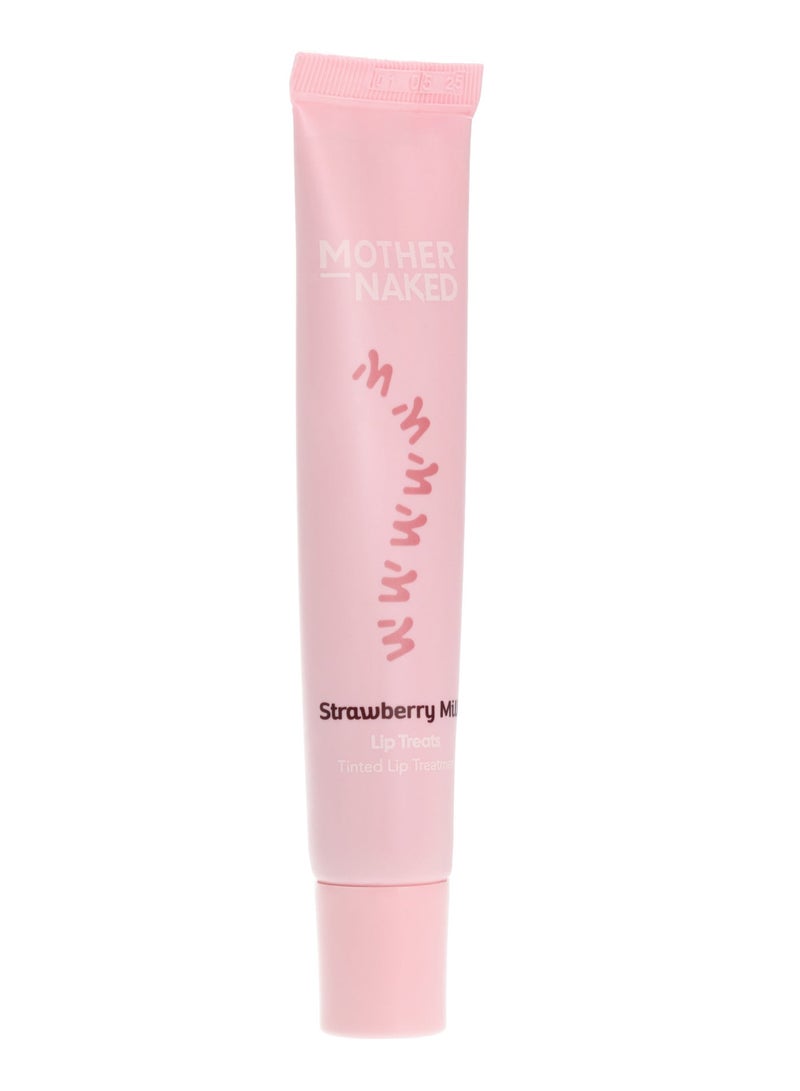 Mother Naked Strawberry Milk Lip Treat XL | 18ml | Creamy Soft Pink Glossy Tint | Strawberry Milkshake Flavour | Suitable For Mixing With Other Tints | Vitamin E - Image 2